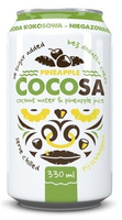 WODA KOKOSOWA Z SOKIEM Z ANANASA 330 ml - DIET-FOOD (COCOSA)