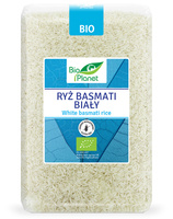 RYŻ BASMATI BIAŁY BEZGLUTENOWY BIO 2 kg - BIO PLANET
