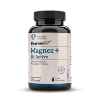 MAGNEZ + WITAMINA B6 ACTIV BEZGLUTENOWY 120 KAPSUŁEK - PHARMOVIT (CLASSIC)
