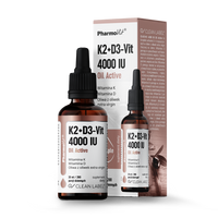 WITAMINA K2 + D3 W KROPLACH BEZGLUTENOWE 30 ml - PHARMOVIT (CLEAN LABEL)
