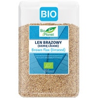 LEN BRĄZOWY (SIEMIĘ LNIANE) BIO 2 kg - BIO PLANET