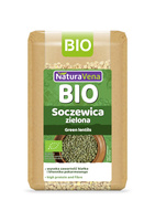 SOCZEWICA ZIELONA BIO 400 g - NATURAVENA