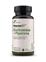KURKUMINA + PIPERYNA BEZGLUTENOWE 90 KAPSUŁEK - PHARMOVIT (CLASSIC)