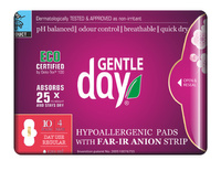 PODPASKI HIGIENICZNE Z PASKIEM ANIONOWYM NA DZIEŃ 10 szt. - GENTLE DAY