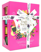KOLEKCJA HERBAT I HERBATEK KLASYCZNYCH BIO PIRAMIDKI (CLASSIC – 12 SMAKÓW) (12 x 2 g) 24 g - ENGLISH TEA SHOP ORGANIC