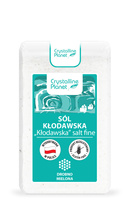 SÓL KŁODAWSKA DROBNO MIELONA BEZGLUTENOWA 600 g - CRYSTALLINE PLANET