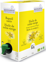 OLEJ RZEPAKOWY TŁOCZONY NA ZIMNO OMEGA-3 BIO 3 L - BIO PLANETE