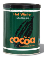 CZEKOLADA DO PICIA HOT WINTER FAIR TRADE BEZGLUTENOWA BIO 250 g - BECKS COCOA