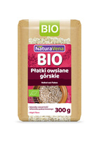PŁATKI OWSIANE GÓRSKIE BIO 300 g - NATURAVENA
