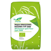 MĄKA ORKISZOWA RAZOWA TYP 2000 BIO 500 g - BIO PLANET