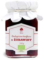 KONFITURA Z ŻURAWINY BIO 180 g - DARY NATURY