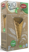 ROŻKI WAFLOWE DO LODÓW BIO (8 x 12,5 g) 100 g - STENGER