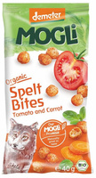CHRUPKI ORKISZOWE POMIDOROWO - MARCHEWKOWE DEMETER BIO 40 g - MOGLI