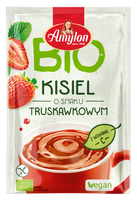 KISIEL INSTANT O SMAKU TRUSKAWKOWYM BEZGLUTENOWY BIO 30 g - AMYLON