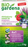 NAWÓZ DO BORÓWEK I ROŚLIN KWASOLUBNYCH ECO 1 kg - BIOGARDENA